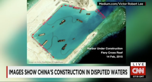 CNN_SCS_China Airstrip Construction_20150417_1919_01_Fiery Cross Reef Harbor