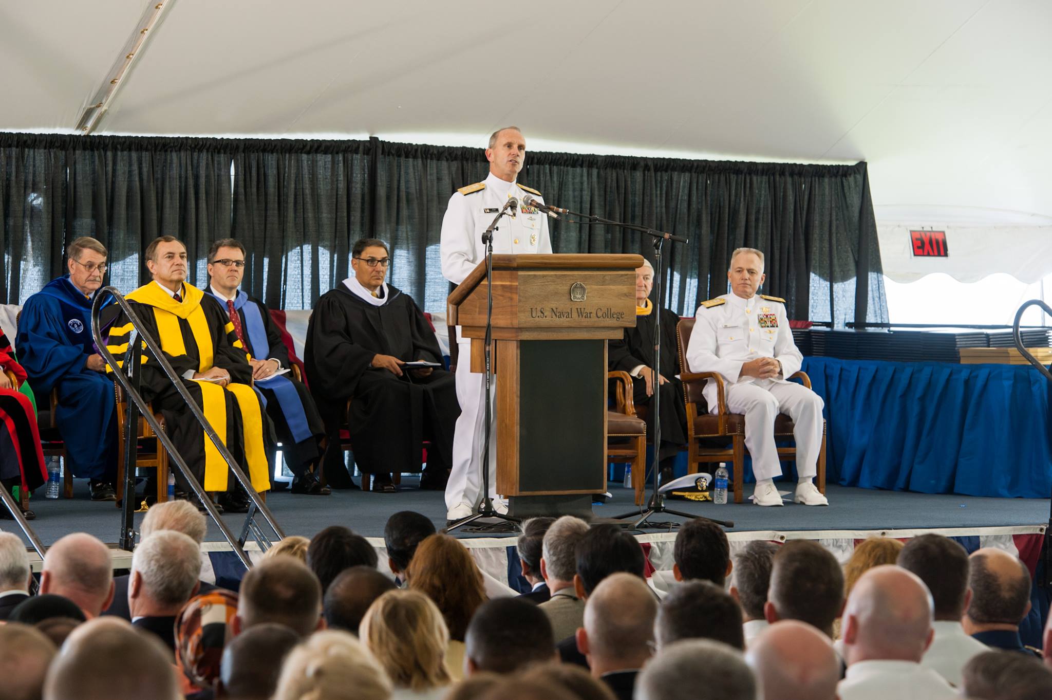 Naval War College_Photo_CNO Greenert Speech_Leadership Attendance