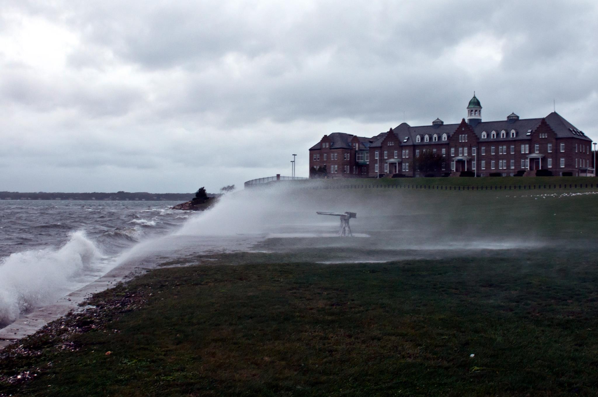 Naval War College_Photo_Dewey Field_Hurricane Irene