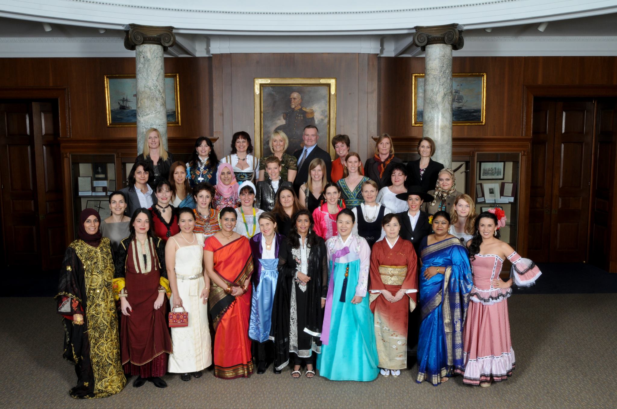 Naval War College_Photo_Mahan Rotunda_International Women's Day