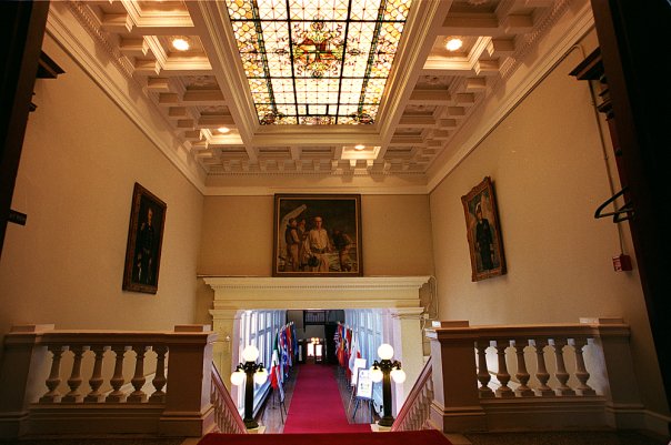 Naval War College_Photo_Mahan Rotunda_Stairs
