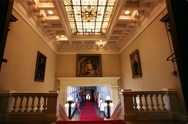 Naval War College_Photo_Mahan Rotunda_Stairs