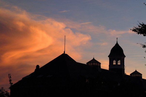 Naval War College_Photo_Pringle Hall_Sunset