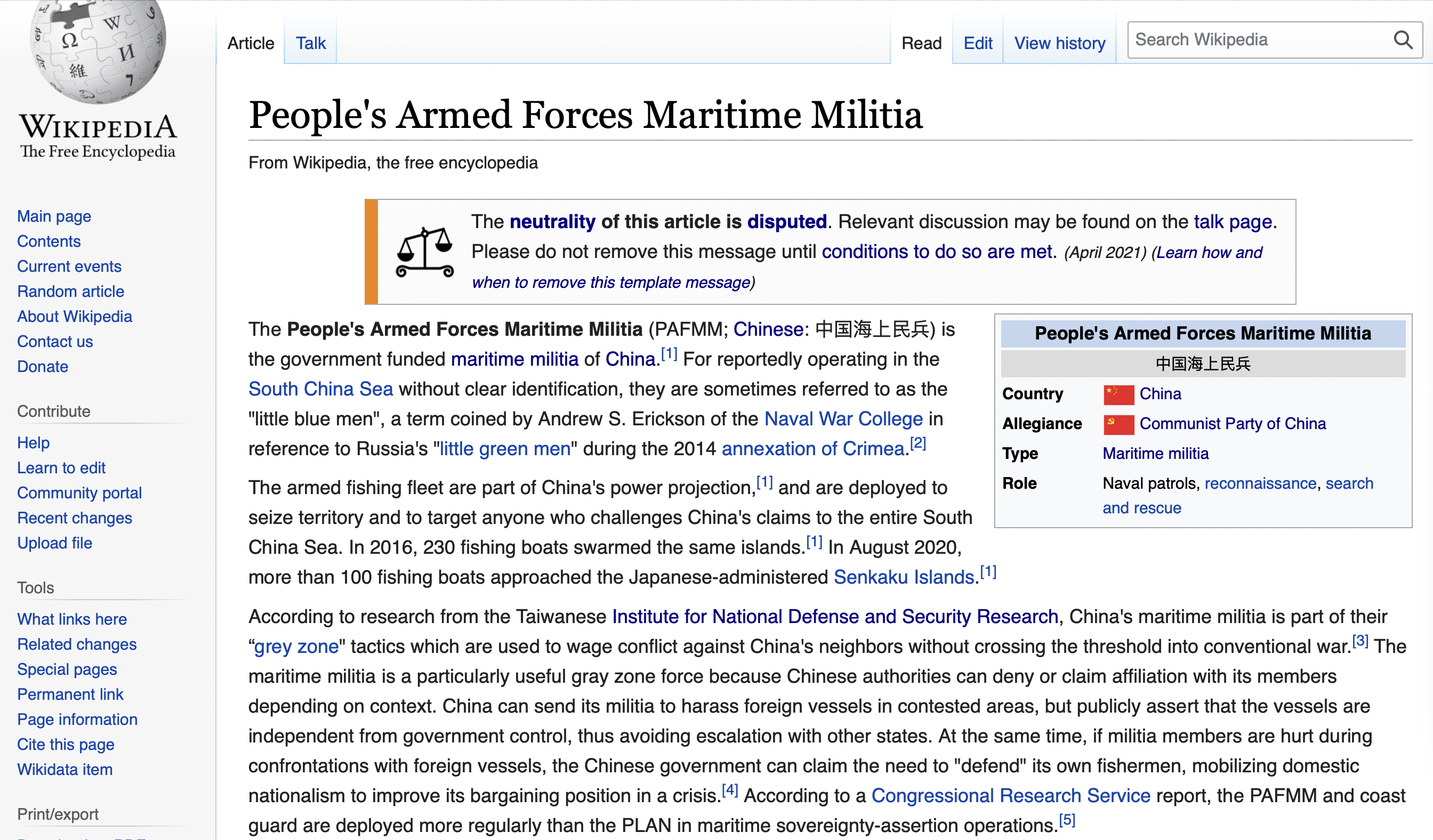 The China Maritime Militia Bookshelf: Latest Developments, Statements,  Analysis, Fleet Estimates & Trilingual Wikipedia Entry