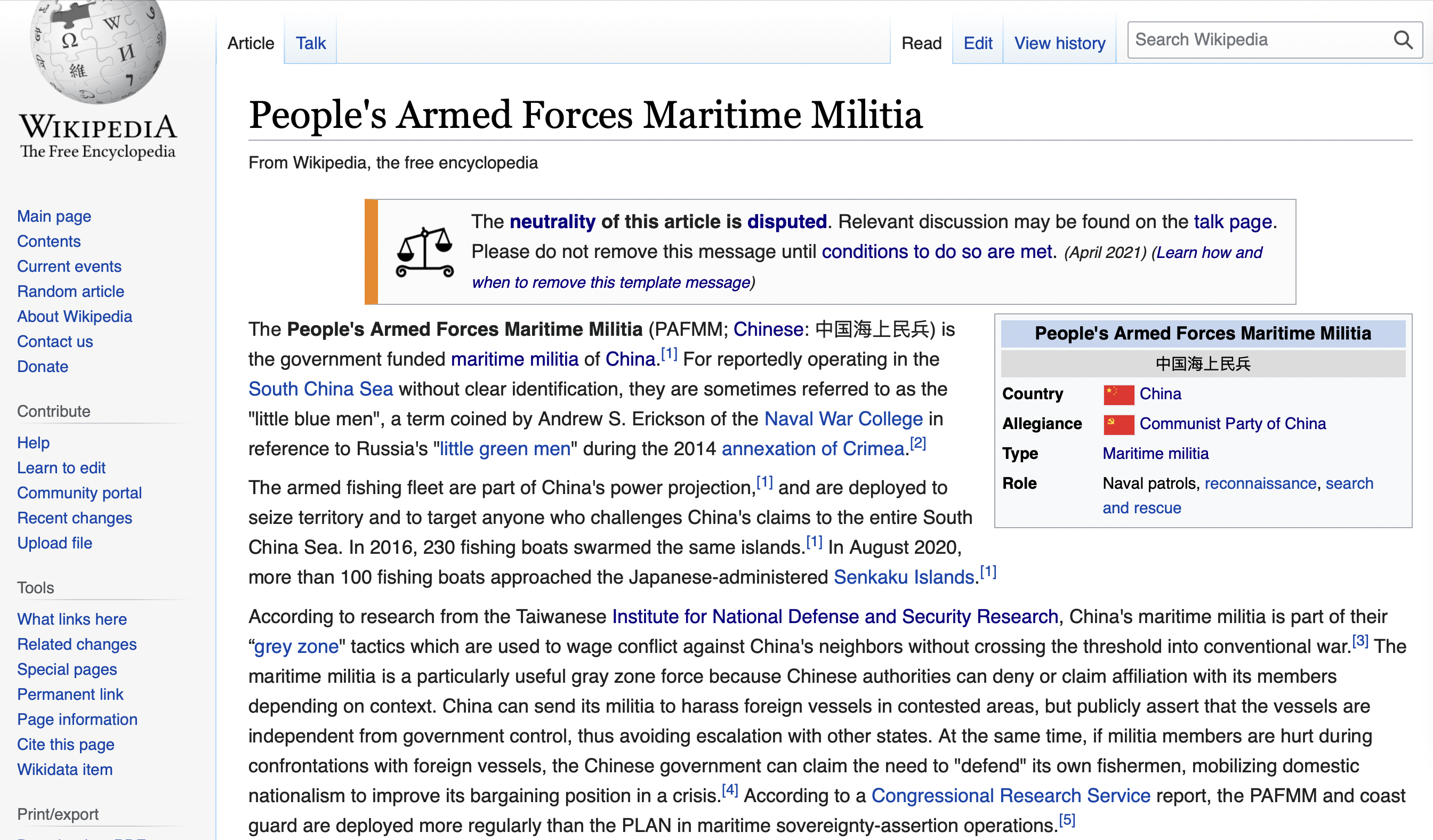 The China Maritime Militia Bookshelf Latest Developments Statements Analysis Fleet Estimates Trilingual Wikipedia Entry Andrew S Erickson